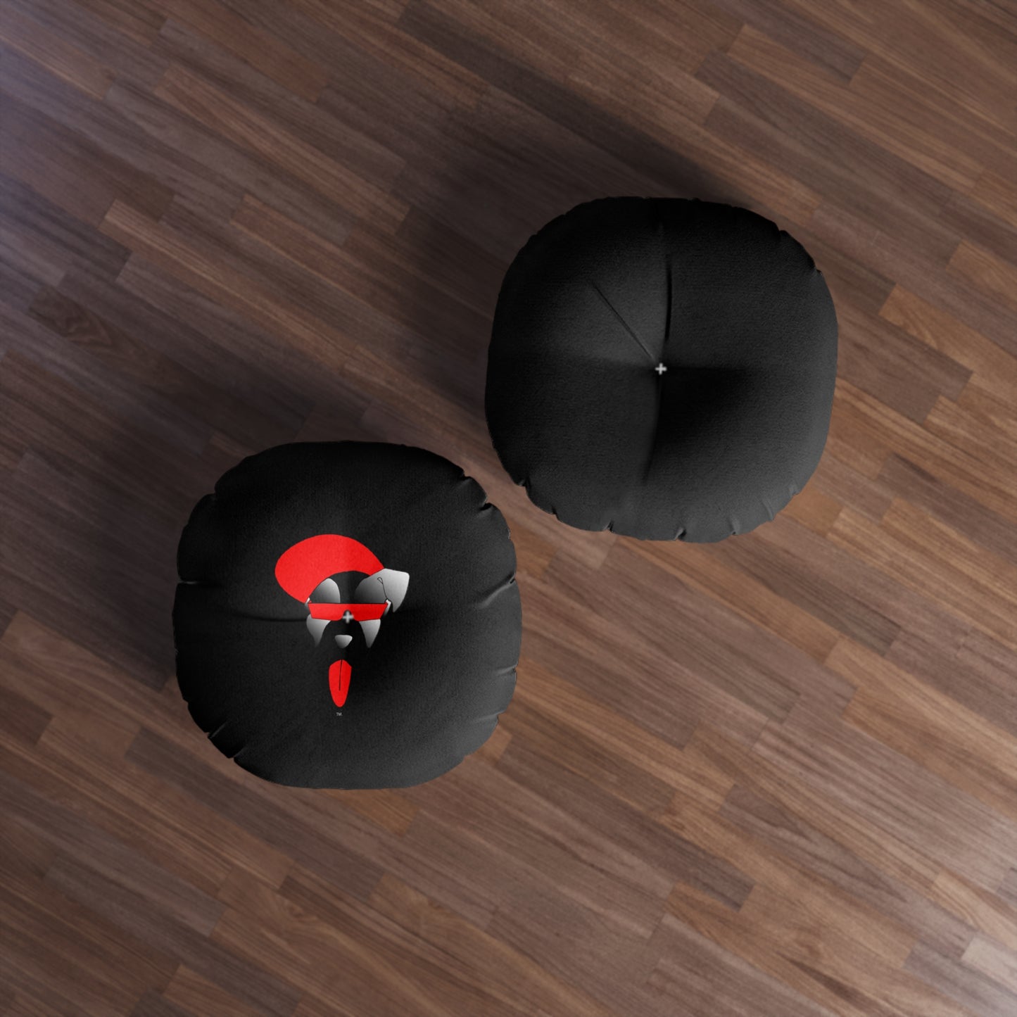 Driprime Streetwear DripDecor TM. Character Round Tufted Floor Pillow