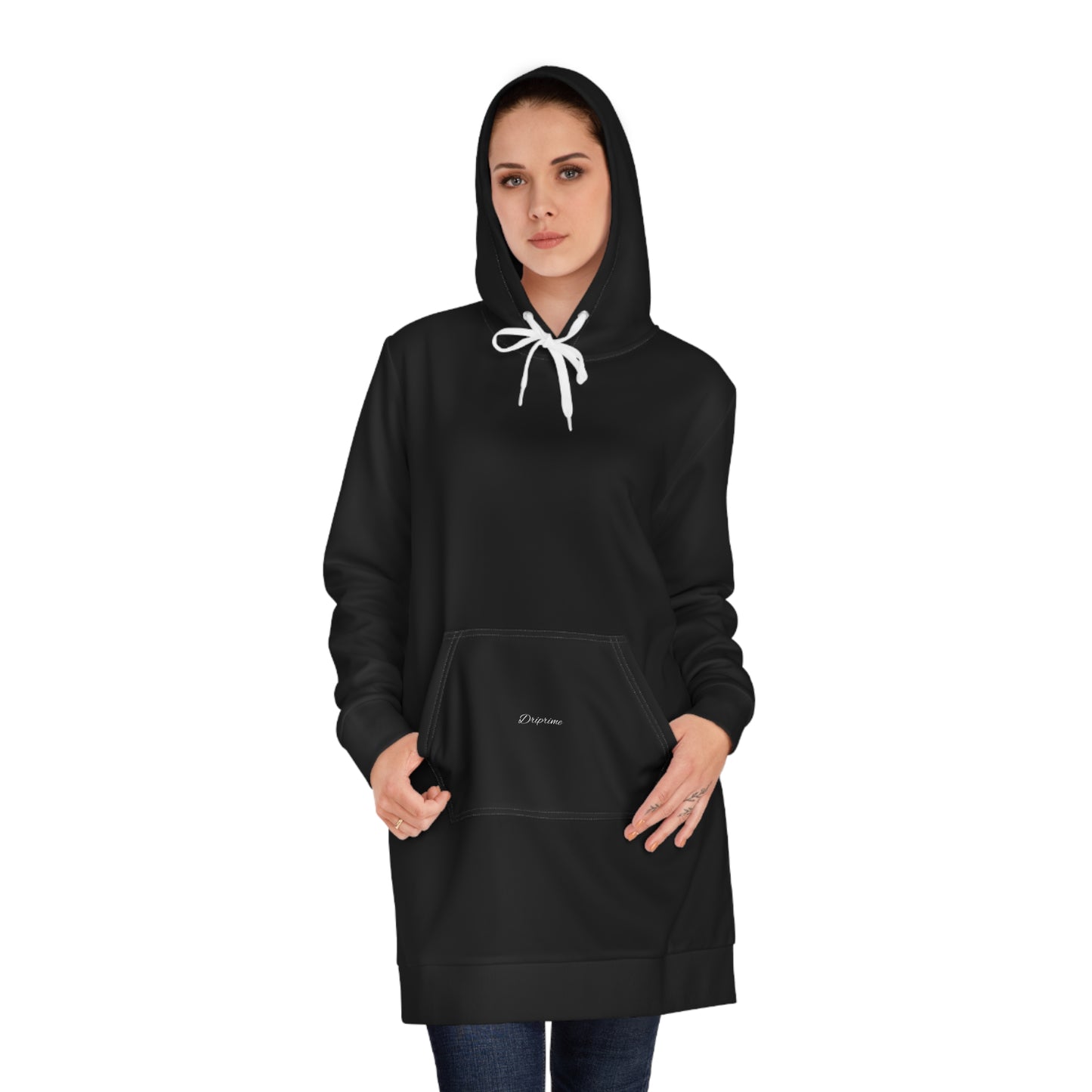 Driprime Streetwear Double D TM. Hoodie Dress (Women's)