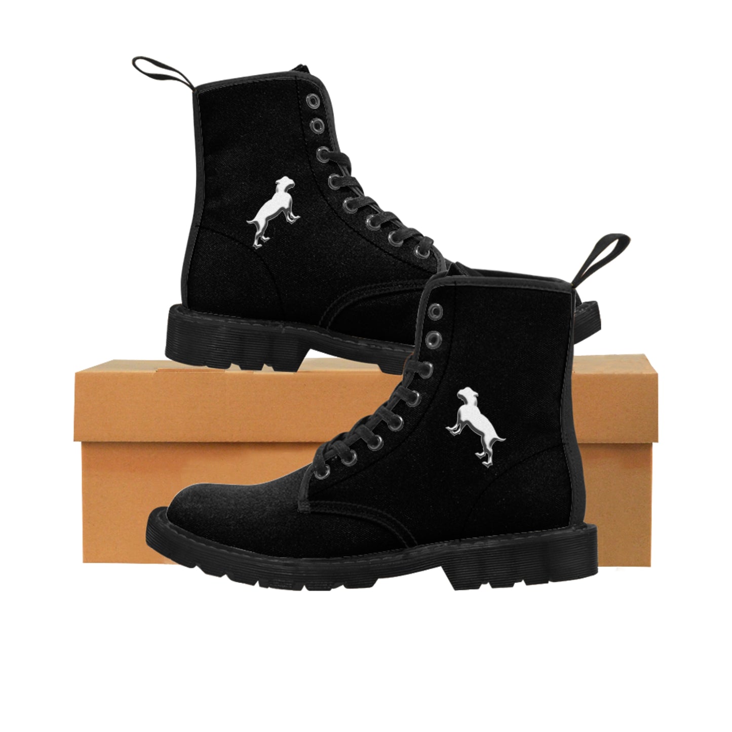 Driprime Streetwear Iconic Quadog TM. Canvas Boots (Men's)