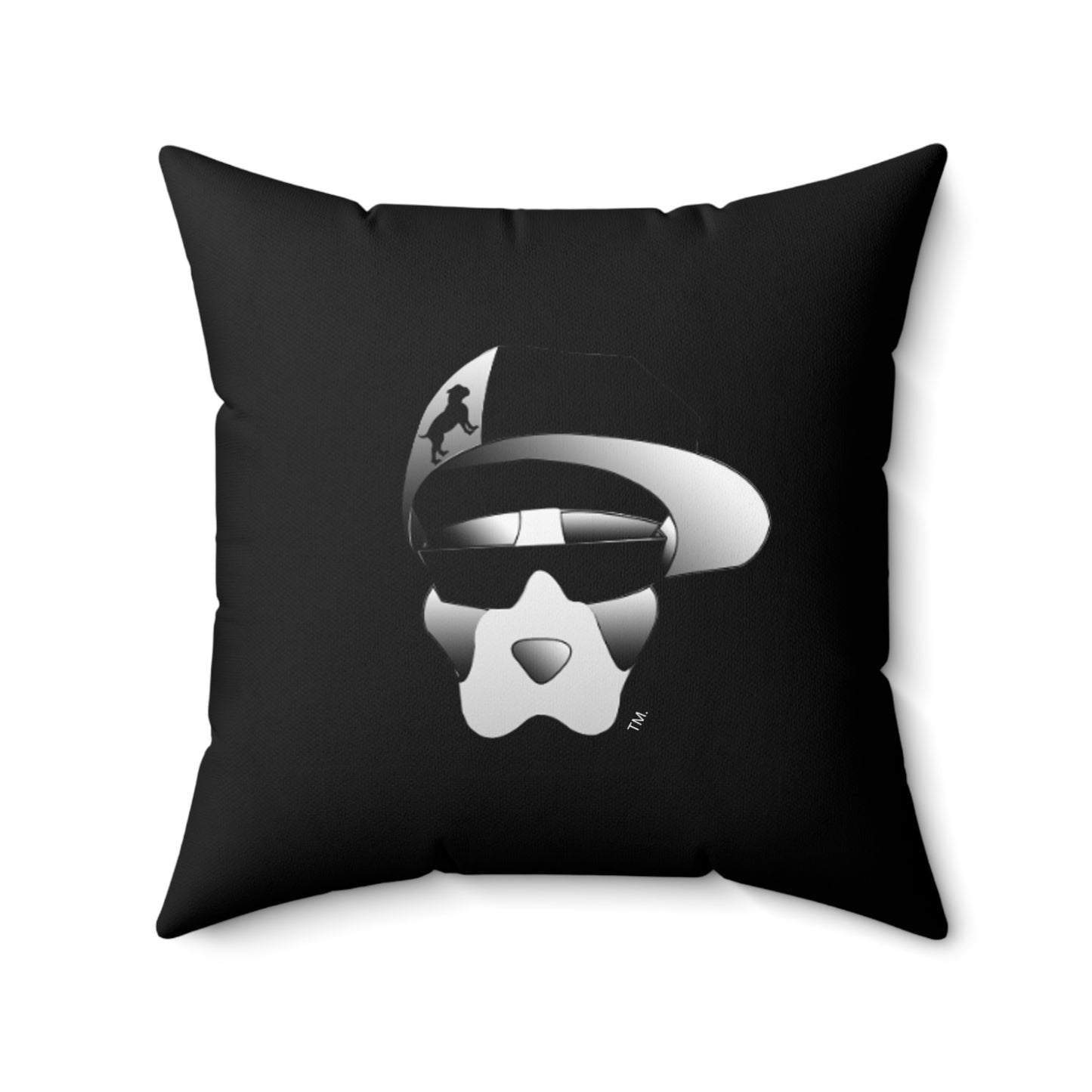 Driprime Streetwear DripDecor TM. Character Polyester Square Pillow