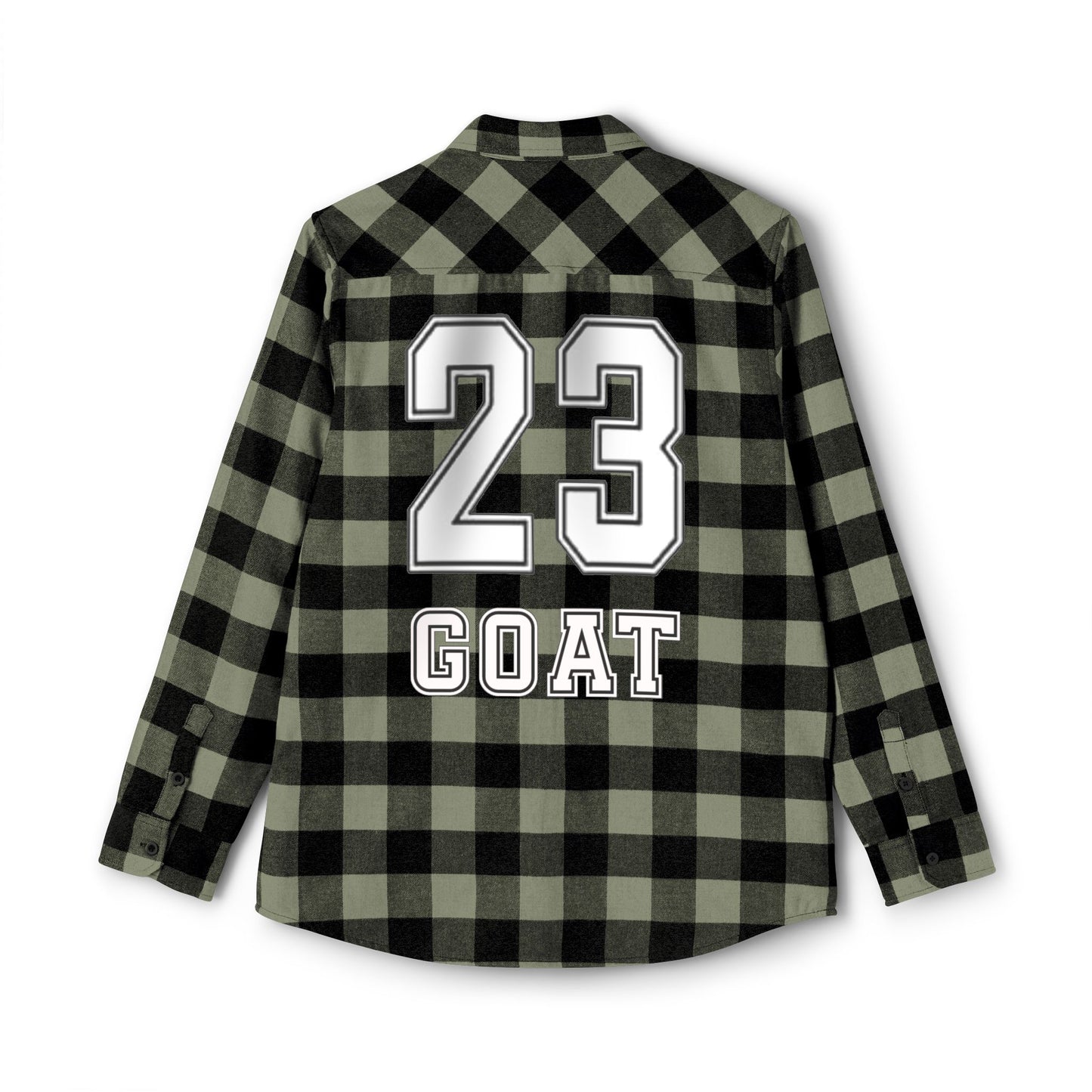 Driprime Streetwear Flannel Shirt Iconic 23 GOAT (Men's)