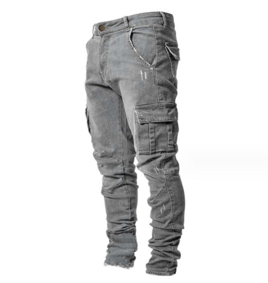 Driprime Streetwear Cargo Skinny Jeans (Men's)