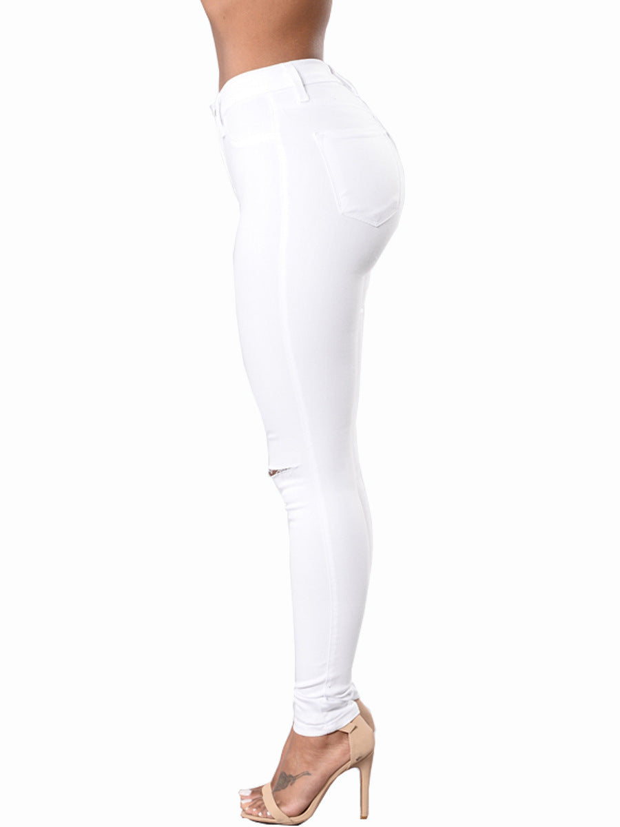 Driprime DimePiece TM. Ripped Pencil Skinny Jeans (Women's)