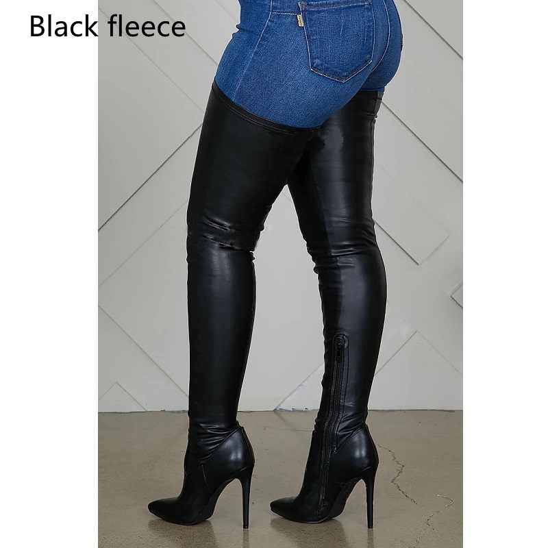 Driprime SuperModel TM. Stilettos Thigh High (Boots On Sexy Thighs)