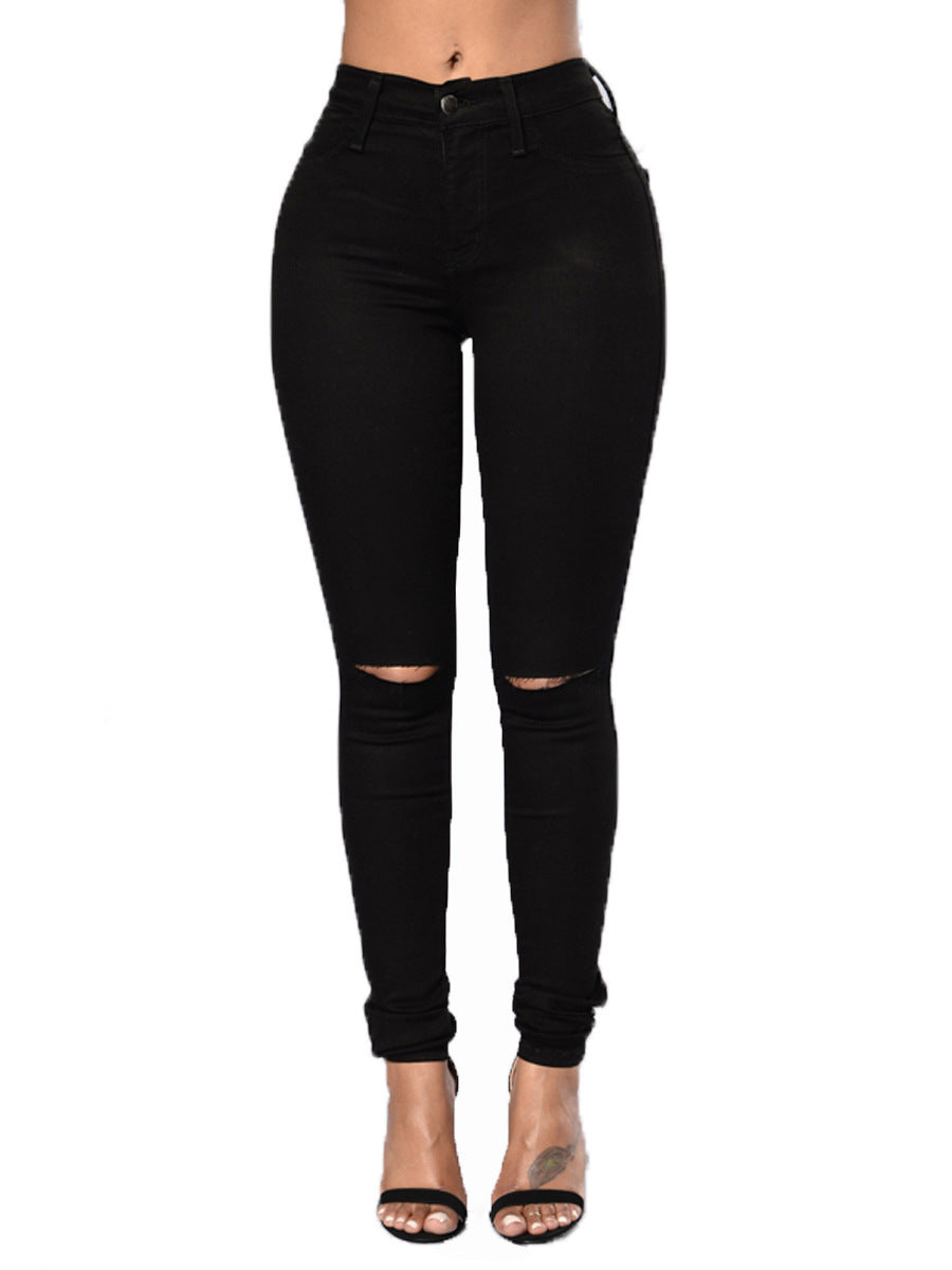 Driprime DimePiece TM. Ripped Pencil Skinny Jeans (Women's)